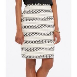 NEW! Ann Taylor Embroidered Pencil Skirt